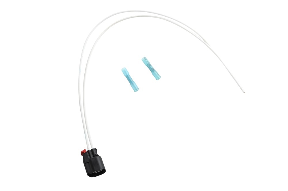 GM Genuine Parts Black 2-Way Female Body Wiring Harness Connector with Leads