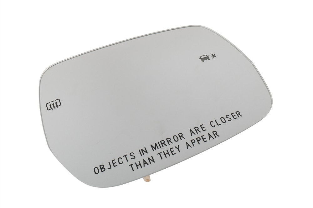 GM Genuine Parts Passenger Side Door Mirror Glass with Backing Plate