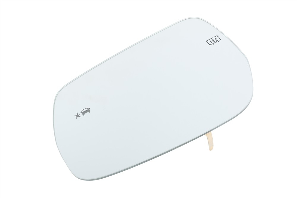 GM Genuine Parts Driver Side Door Mirror Glass with Backing Plate