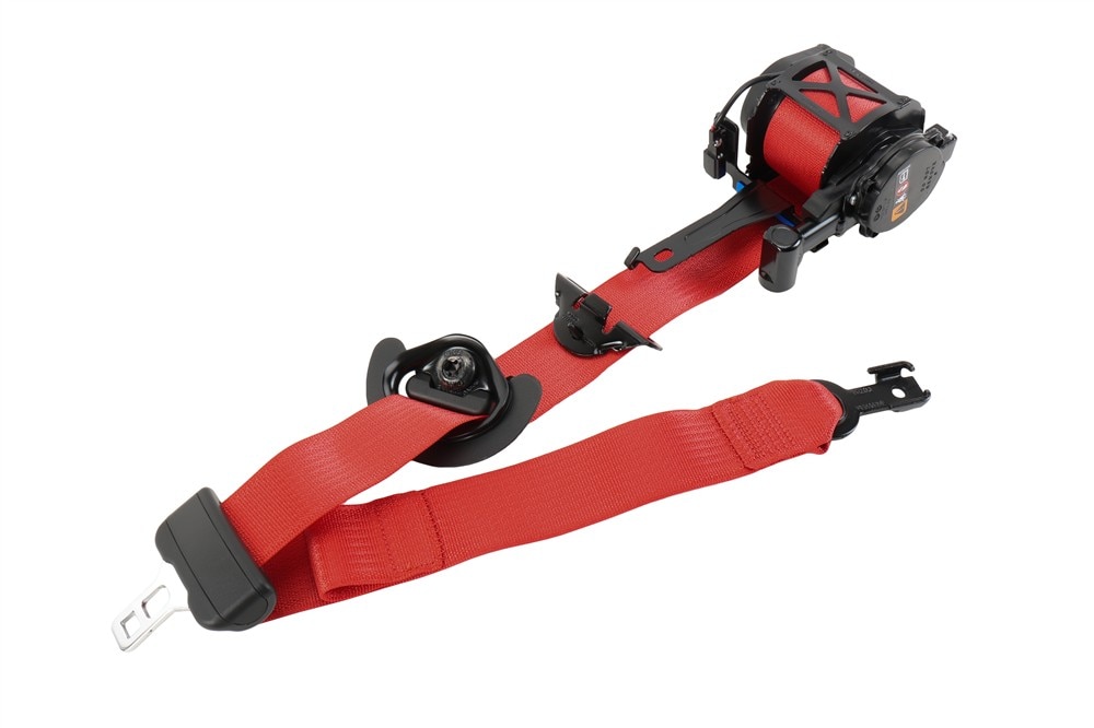 GM Genuine Parts Torch Red Front Passenger Side Seat Belt Retractor Kit