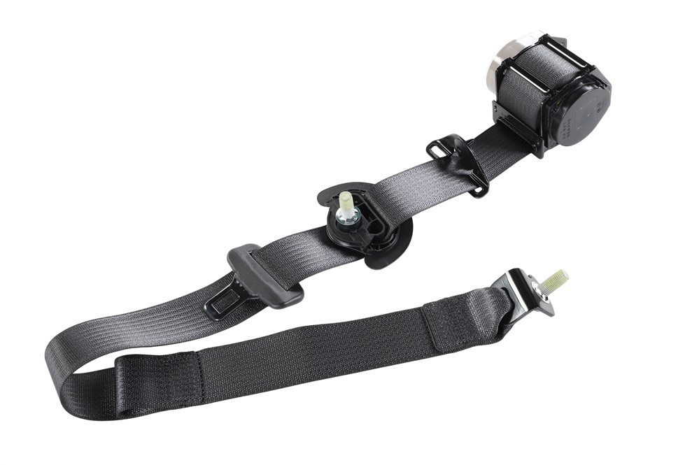 GM Genuine Parts Jet Black Rear Driver Side Seat Belt Retractor Kit
