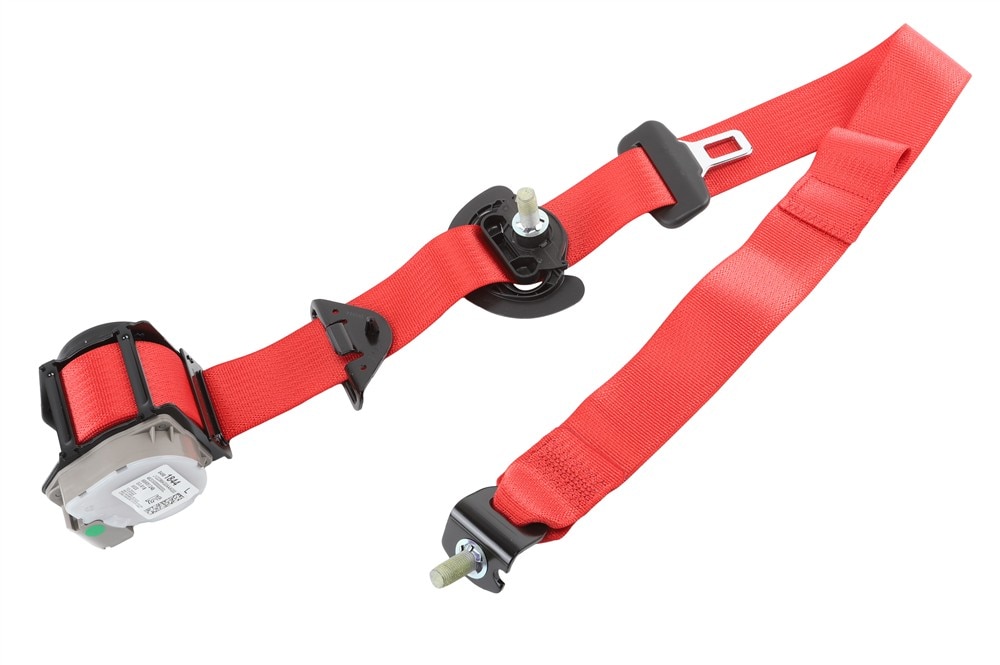 GM Genuine Parts Torch Red Rear Driver Side Seat Belt Retractor Kit