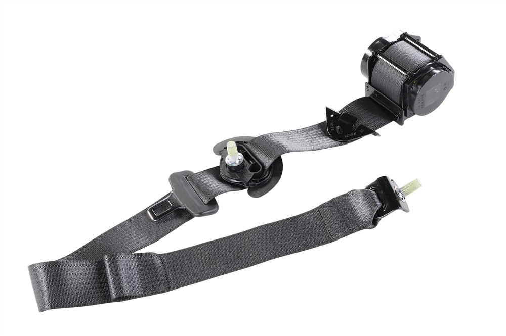 GM Genuine Parts Jet Black Rear Passenger Side Seat Belt Retractor Kit