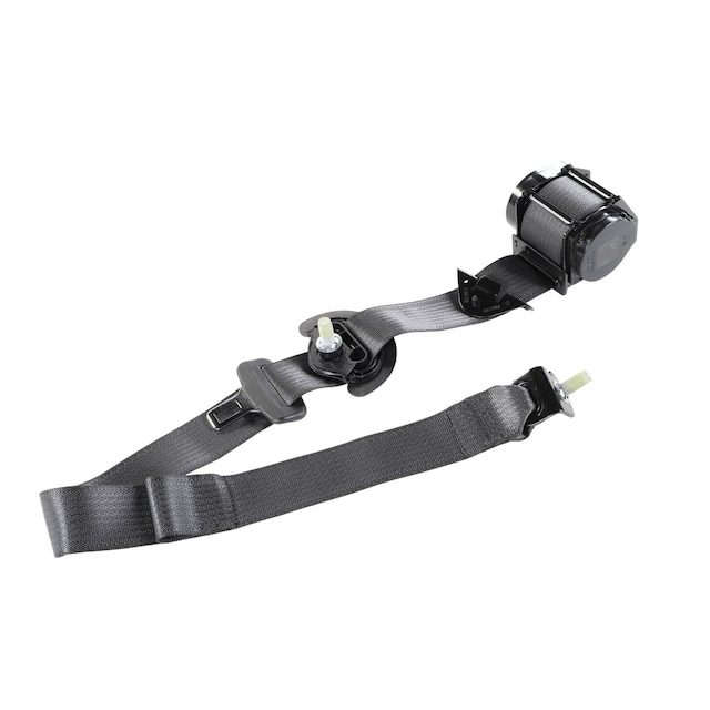 GM Genuine Parts Jet Black Rear Passenger Side Seat Belt Retractor Kit