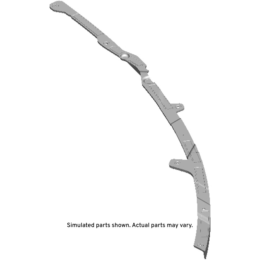 GM Genuine Parts Underbody Driver Side Front Air Deflector