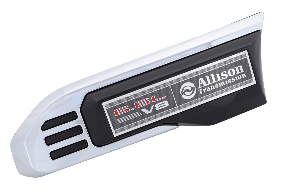 GM Genuine Parts Exterior Bright Chrome Front Driver Side Fender Ornamentation Vent