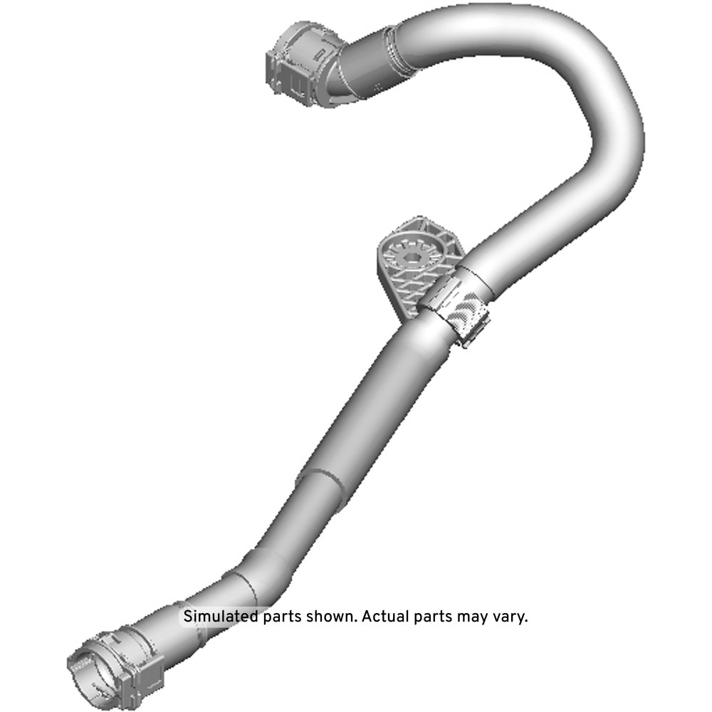 GM Genuine Parts Drive Motor Battery Charger Receptacle Coolant Inlet Secondary Hose