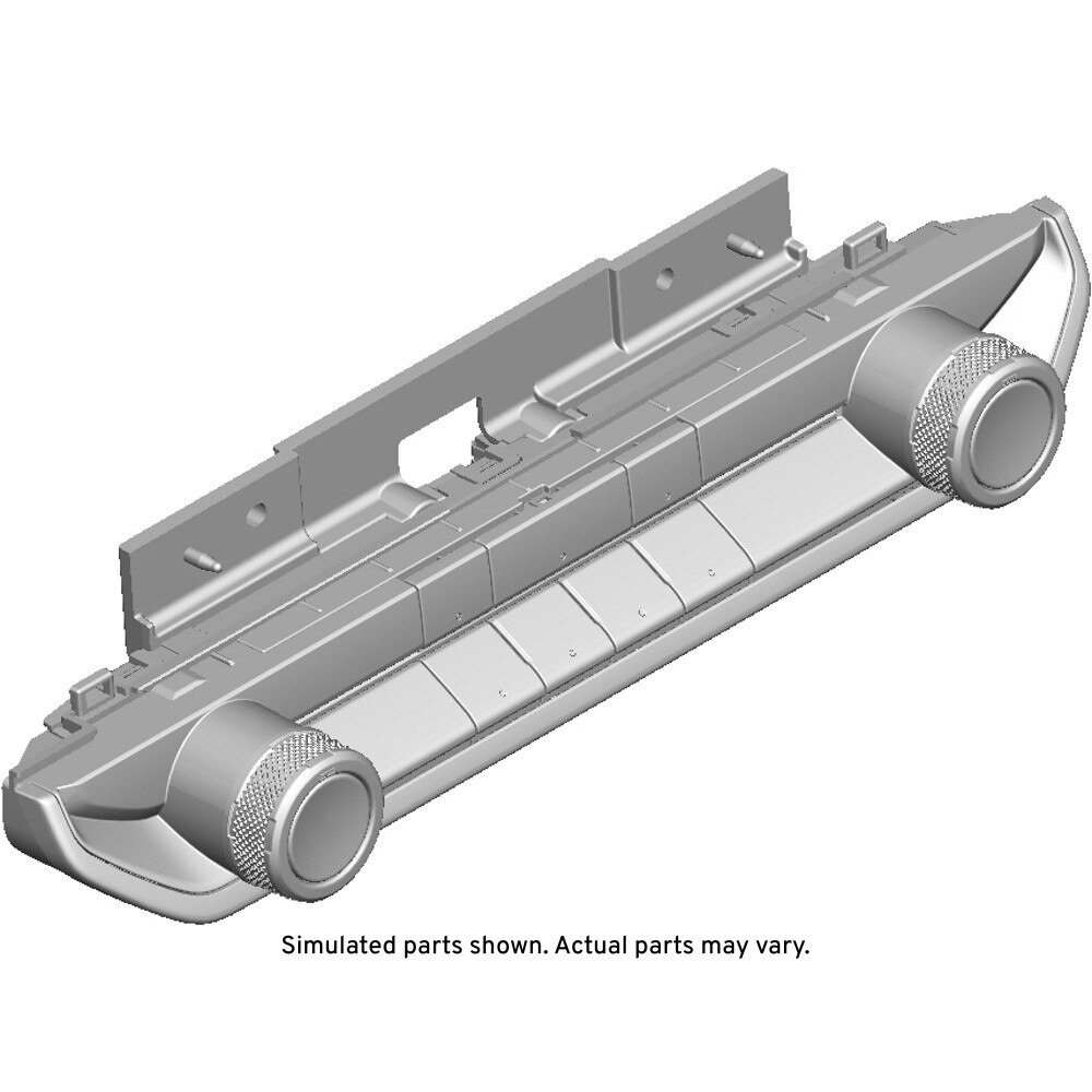 GM Genuine Parts Heater and Air Conditioning User Interface Control