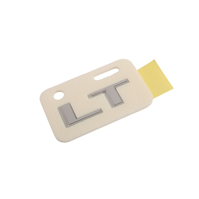 GM Genuine Parts Bright Exterior Chrome Tailgate Trim Level Name Plate