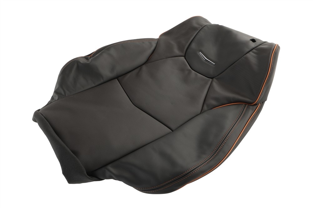 GM Genuine Parts Black-Cinnamon Crust Driver Seat Back Cover