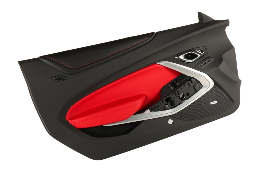 GM Genuine Parts Adrenaline Red Front Driver Side Door Trim