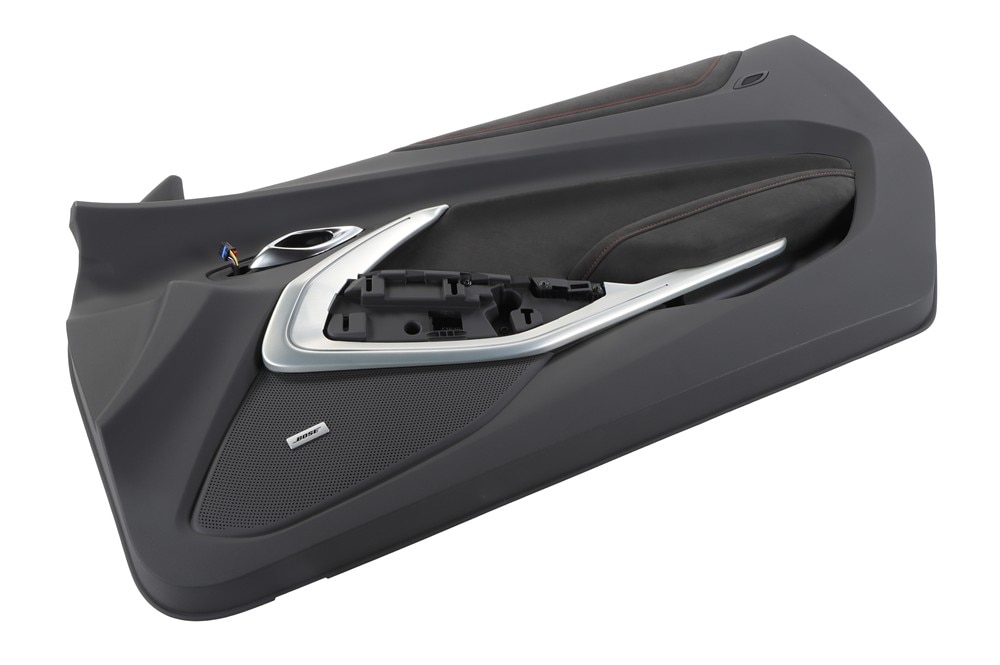 GM Genuine Parts Jet Black Front Passenger Side Door Trim