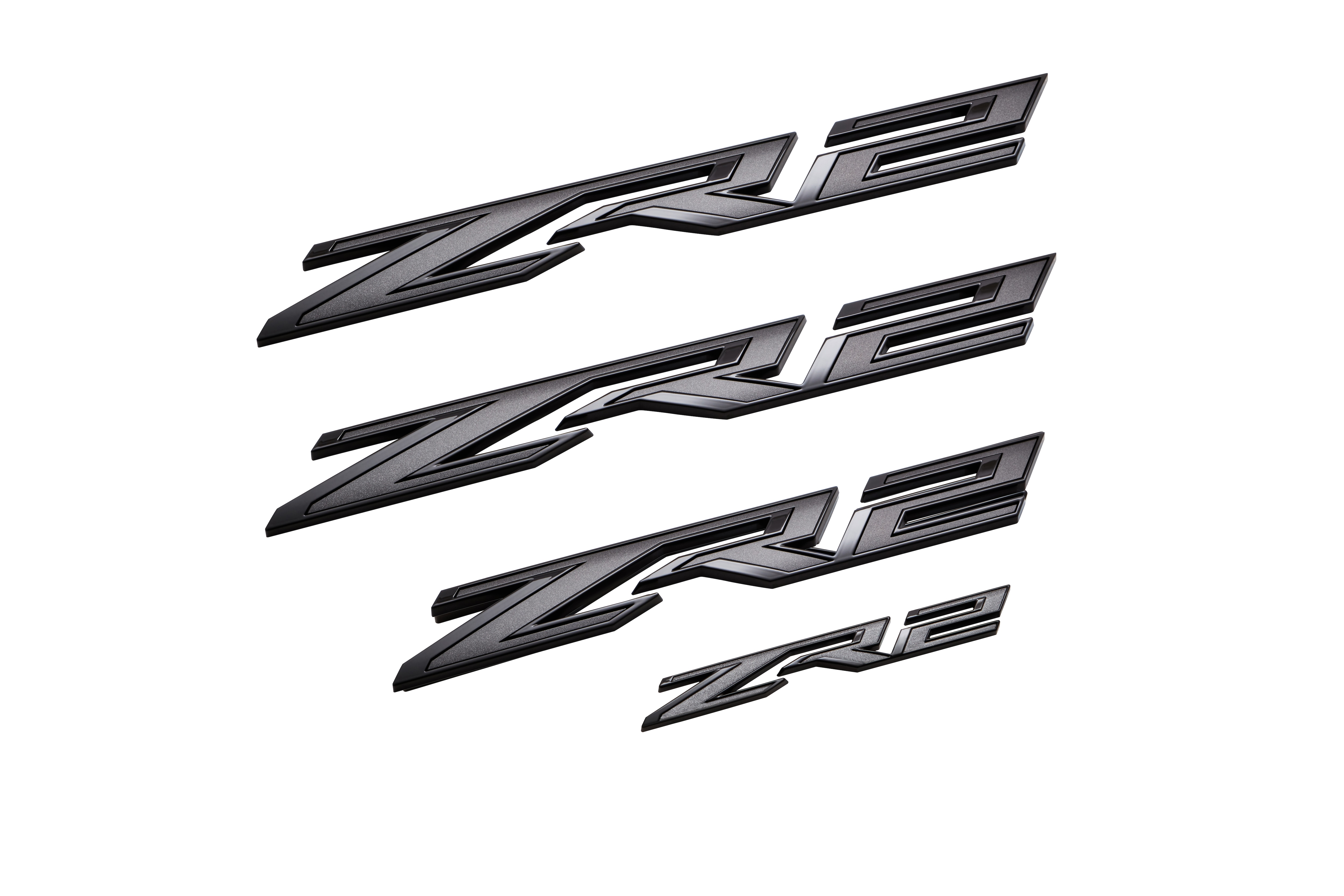 Chevrolet Silverado ZR2 Emblems in Black | 86539790 | Chevrolet