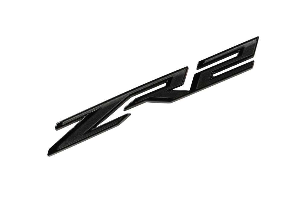 GM Genuine Parts Black Front Grille Name Plate