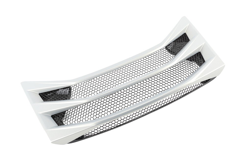 GM Genuine Parts Flare Metallic Folding Top Stowage Compartment Trim Panel Vent