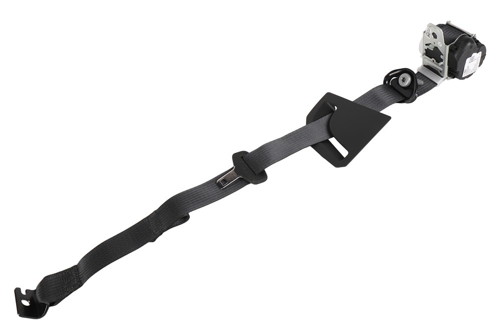 GM Genuine Parts Jet Black Rear Passenger Side Seat Belt Retractor Kit