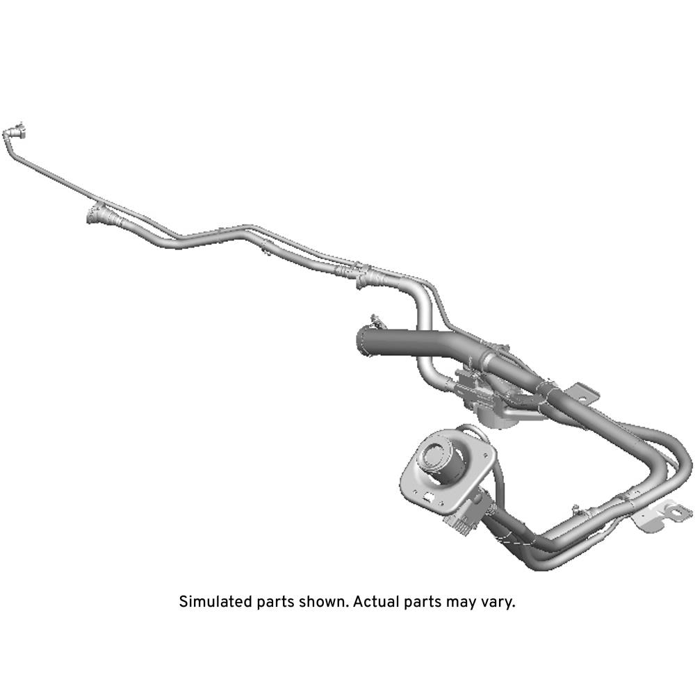 GM Genuine Parts Fuel Tank Filler Pipe with Fill Hose
