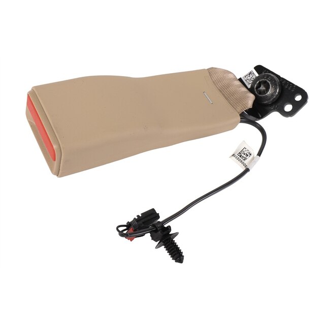 GM Genuine Parts Oxford Stone Rear Driver Side Seat Belt Buckle