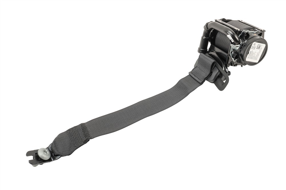 GM Genuine Parts Backen Black Rear Driver Side Seat Belt Retractor