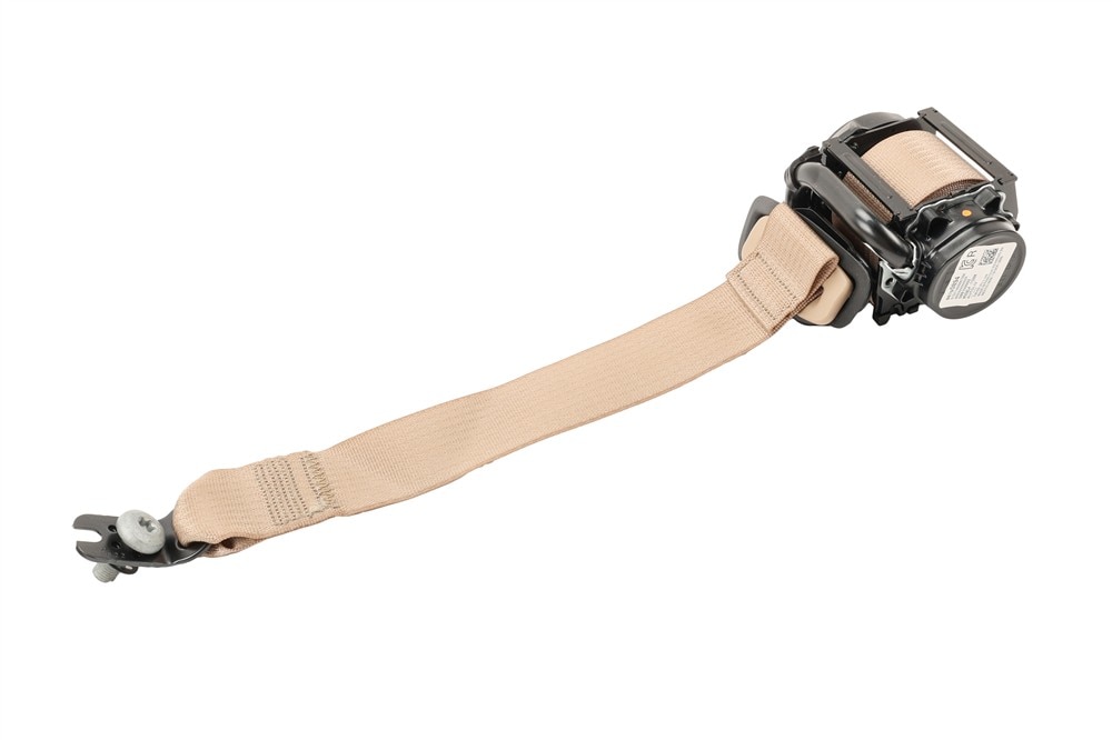 GM Genuine Parts Oxford Stone Rear Passenger Side Seat Belt Retractor