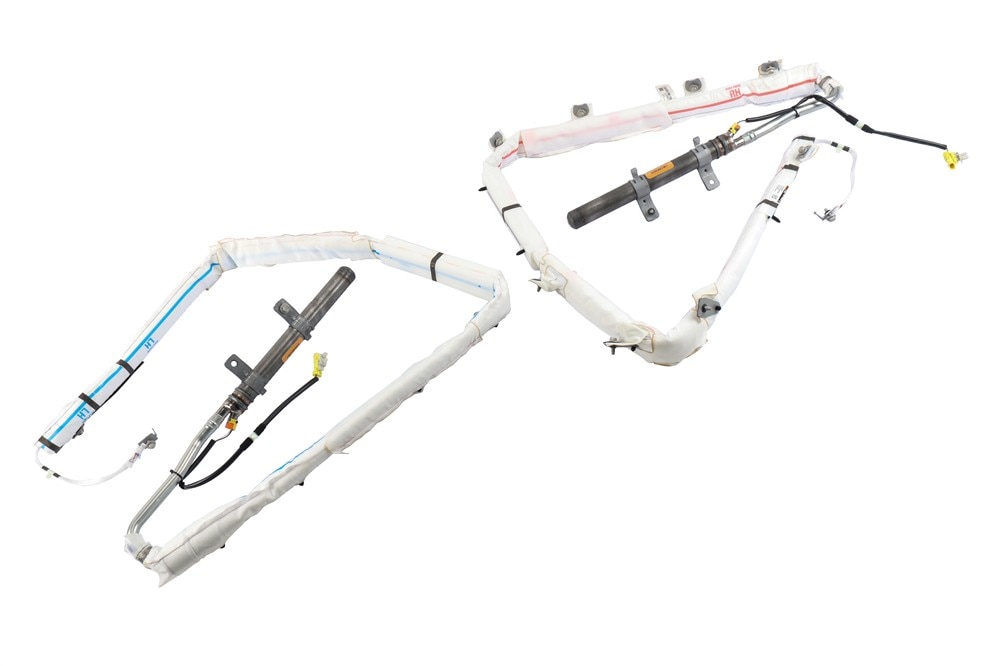 GM Genuine Parts Front and Rear Row Roof Rail Airbag