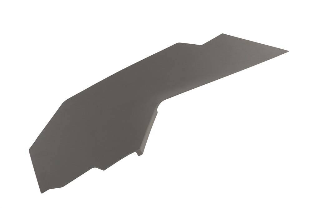GM Genuine Parts Med Dark Cinder Gray Front Passenger Side Floor Console Extension Panel