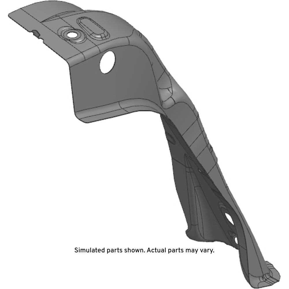 GM Genuine Parts Passenger Side Quarter Inner Panel Brace