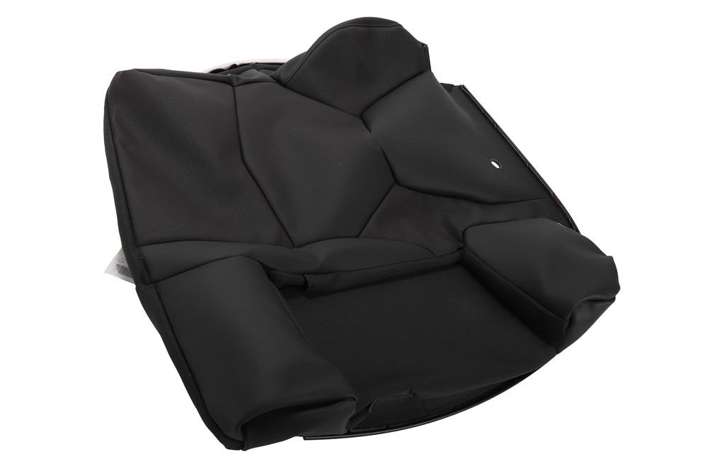 GM Genuine Parts Jet Black-Cinnamon Crust Rear Passenger Side Seat Back Cover