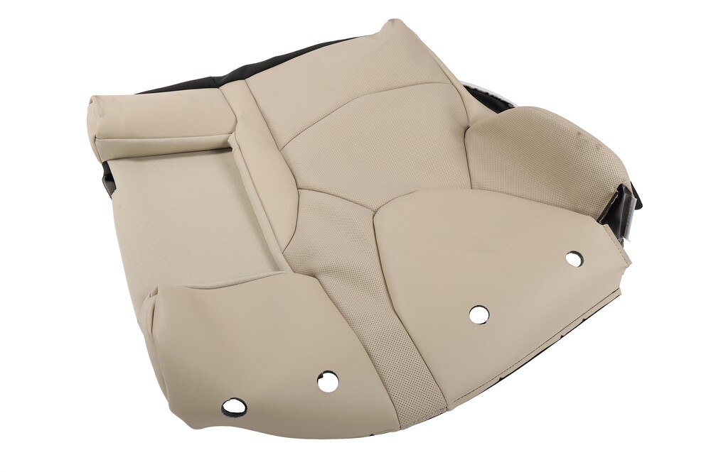 GM Genuine Parts Jet Black-Cinnamon Crust Rear Passenger Side Seat Back Cover