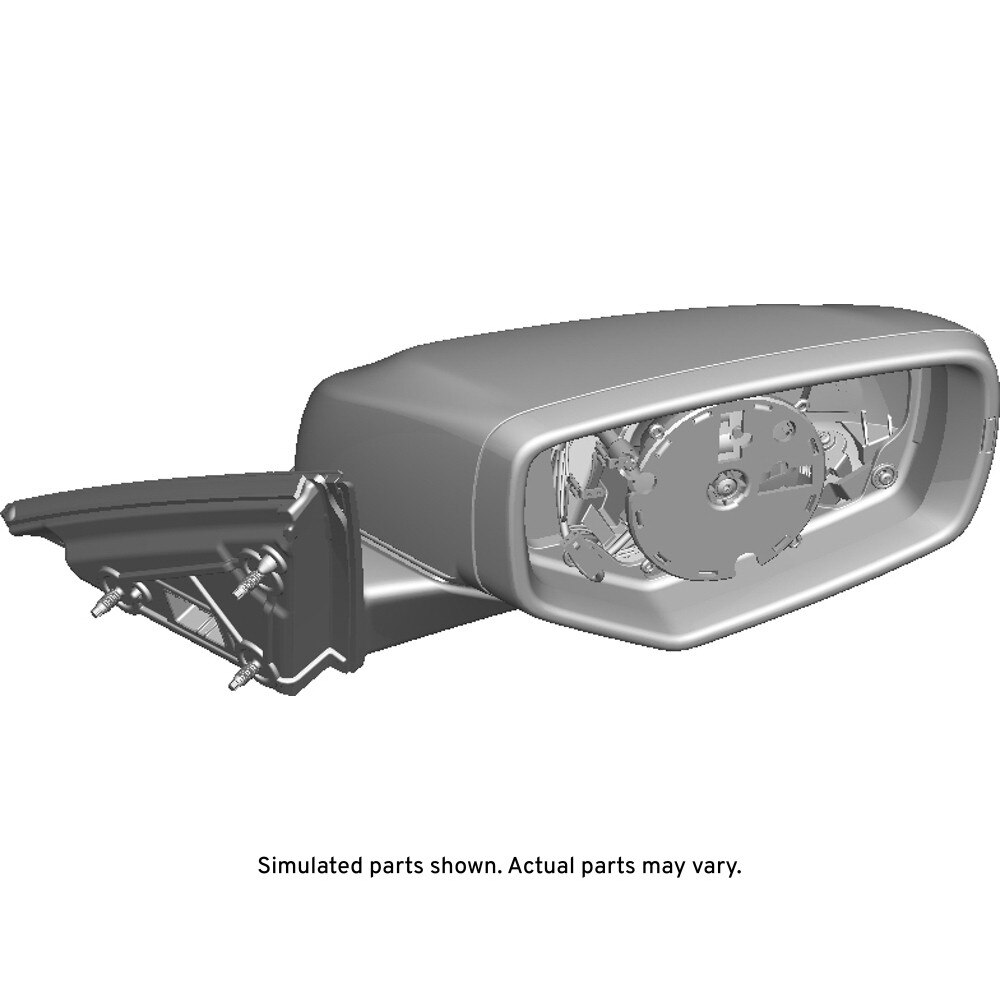 GM Genuine Parts Passenger Side Door Mirror Housing
