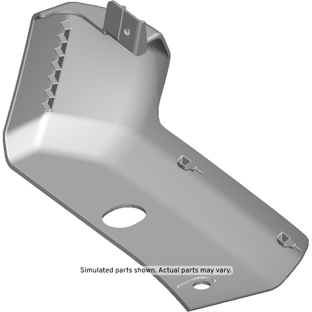 GM Genuine Parts Rear Bumper Passenger Side Fascia Molding