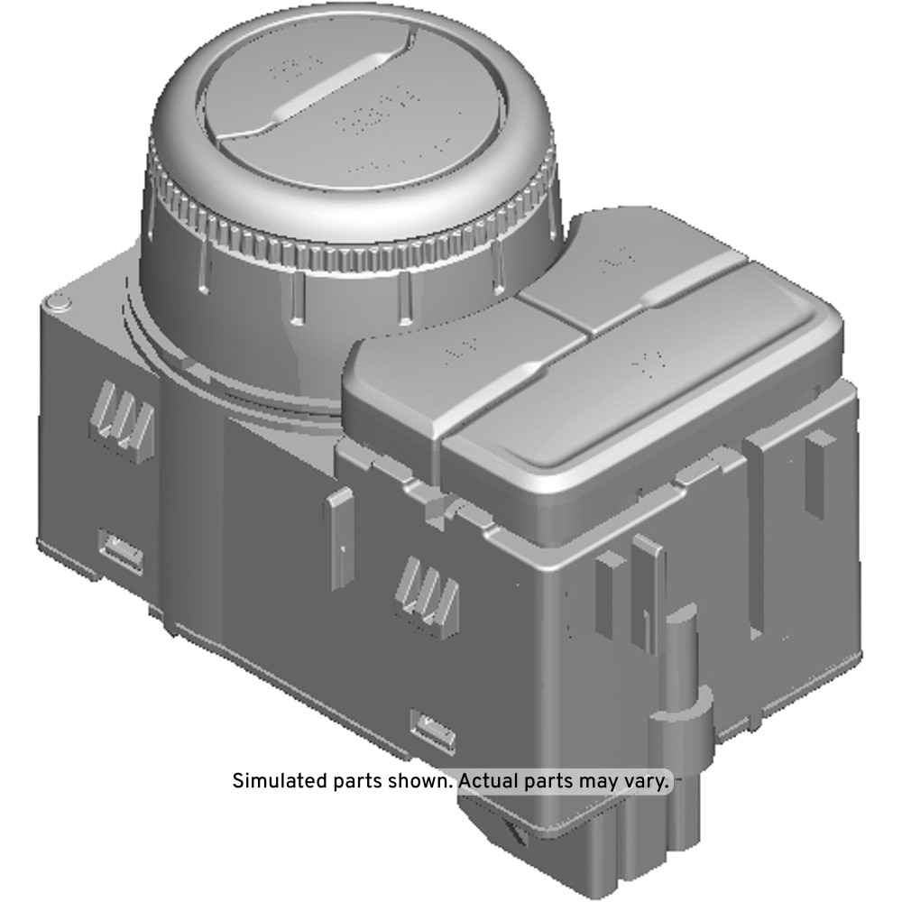 GM Genuine Parts Jet Black Ride Control Switch