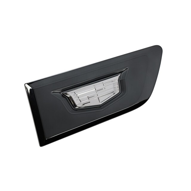 GM Genuine Parts Vadar Chrome Front Driver Side Fender Vehicle Name Plate