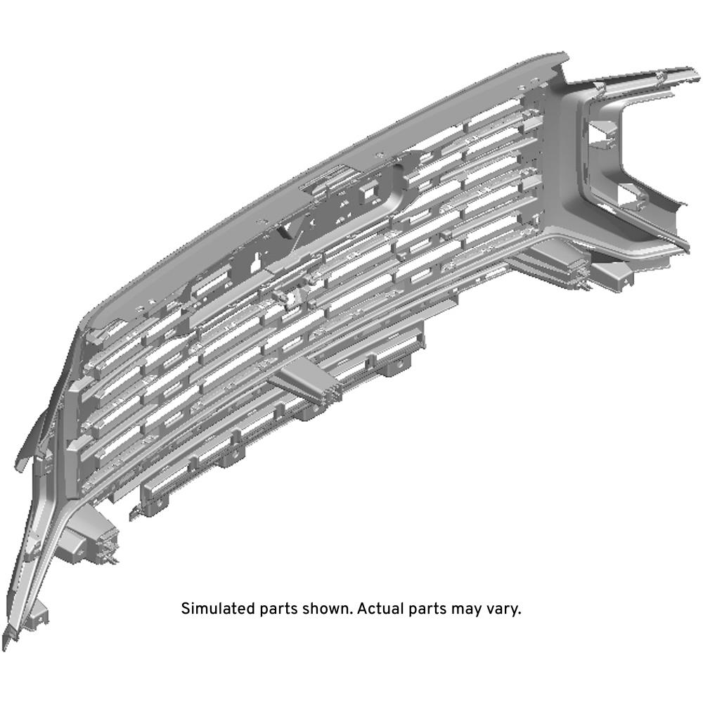 GM Genuine Parts Black Front Grille