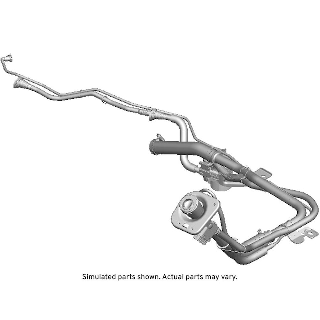 GM Genuine Parts Fuel Tank Filler Pipe with Fill Hose