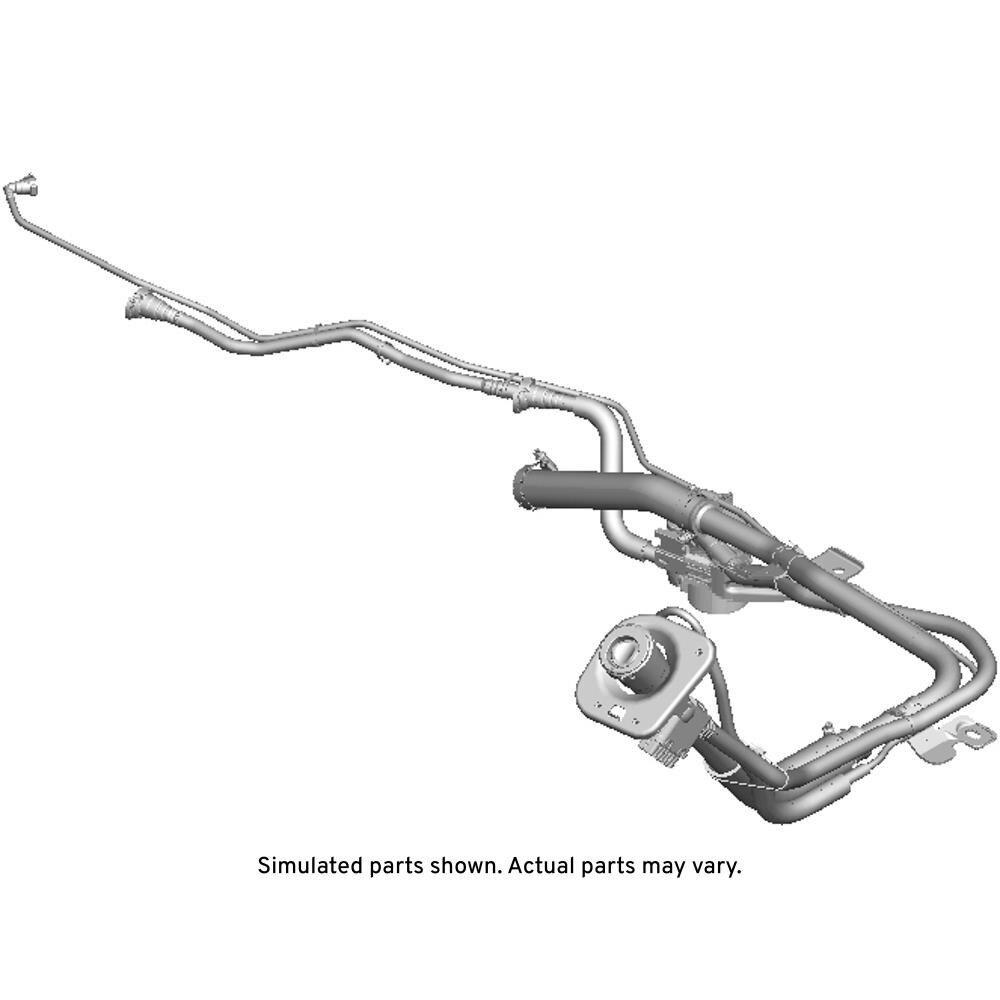 GM Genuine Parts Fuel Tank Filler Pipe with Fill Hose