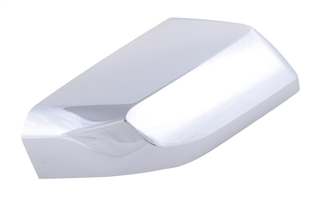 GM Genuine Parts Exterior Bright Chrome Passenger Side Door Mirror Housing Upper Cover