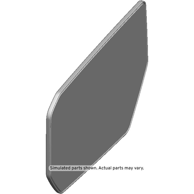 GM Genuine Parts Driver Side Mirror with Glass and Backing Plate