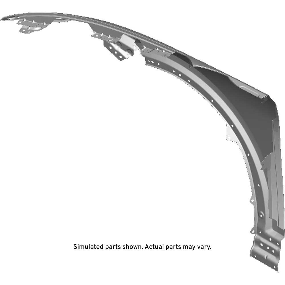 GM Genuine Parts Front Passenger Side Fender