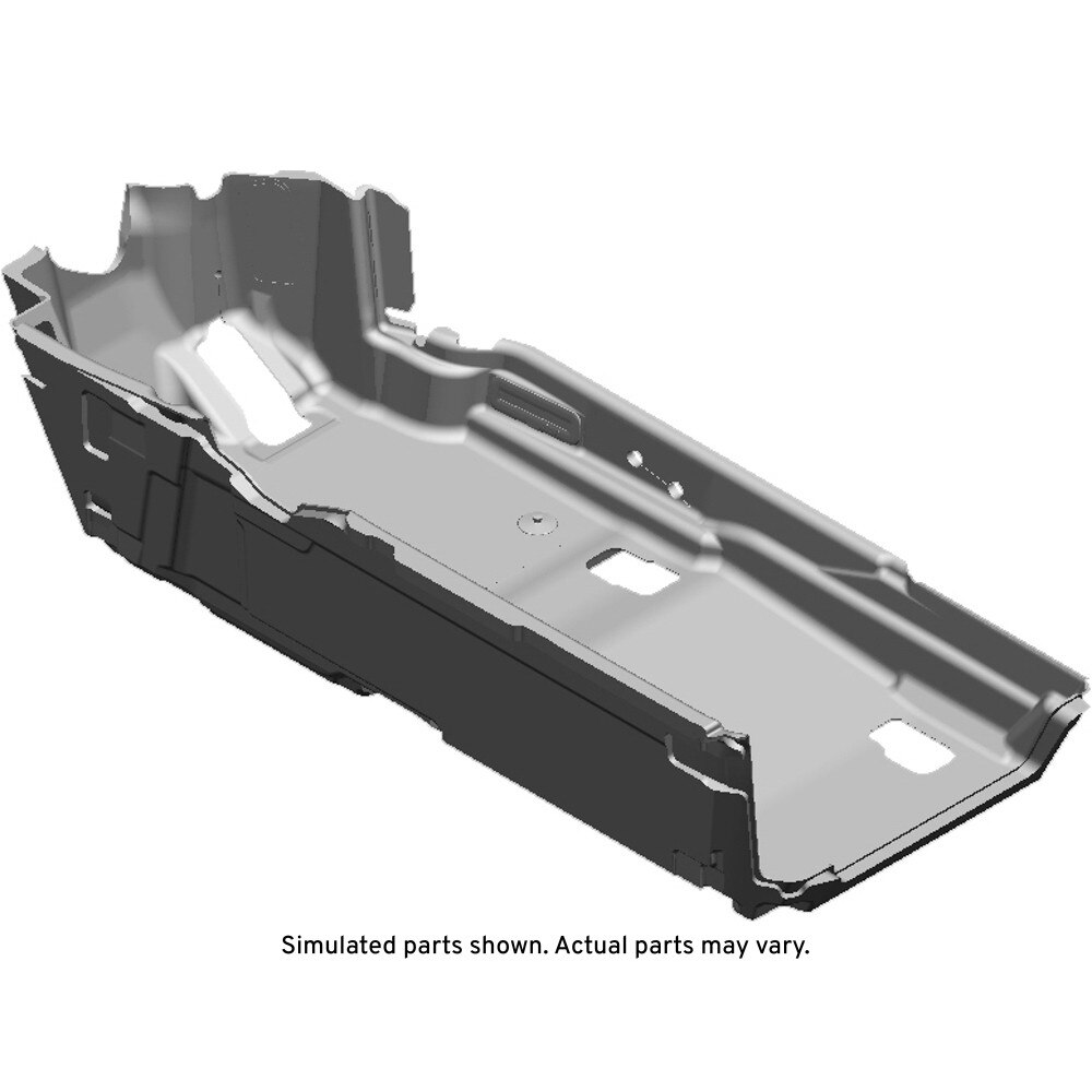 GM Genuine Parts Jet Black Front Floor Panel Passenger Side Carpet