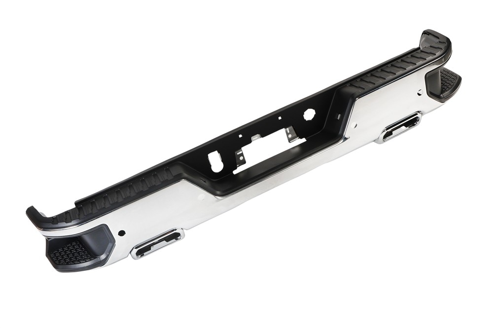 GM Genuine Parts Exterior Bright Chrome Rear Bumper Impact Bar