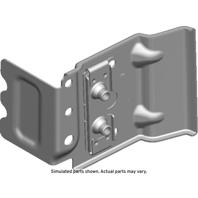 GM Genuine Parts Rear Passenger Side Door Lock Striker Reinforcement