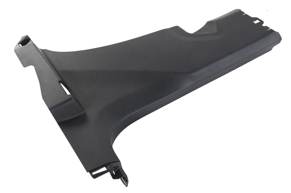 GM Genuine Parts Backen Black Passenger Side Center Pillar Lower Trim Panel