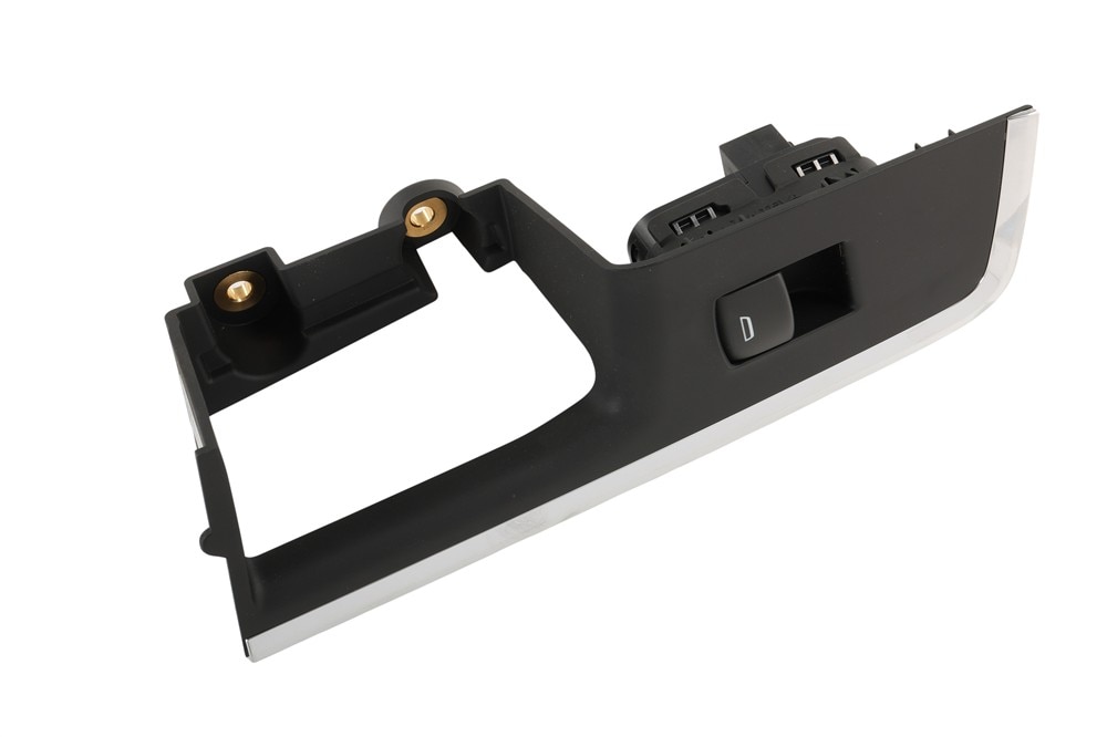 GM Genuine Parts Jet Black Rear Driver Side Door Accessory Switch Mount Plate