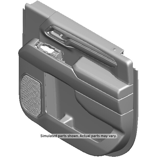 GM Genuine Parts Jet Black Rear Passenger Side Door Trim