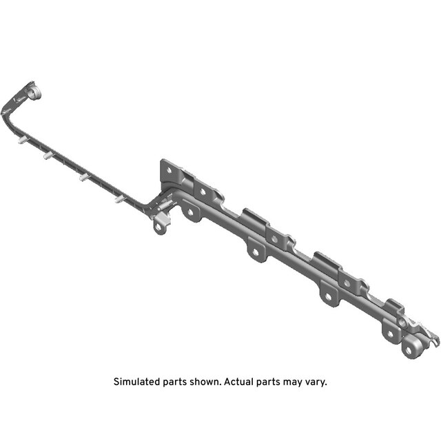 GM Genuine Parts Black Ice Chrome Front Driver Side Door Trim Panel Applique
