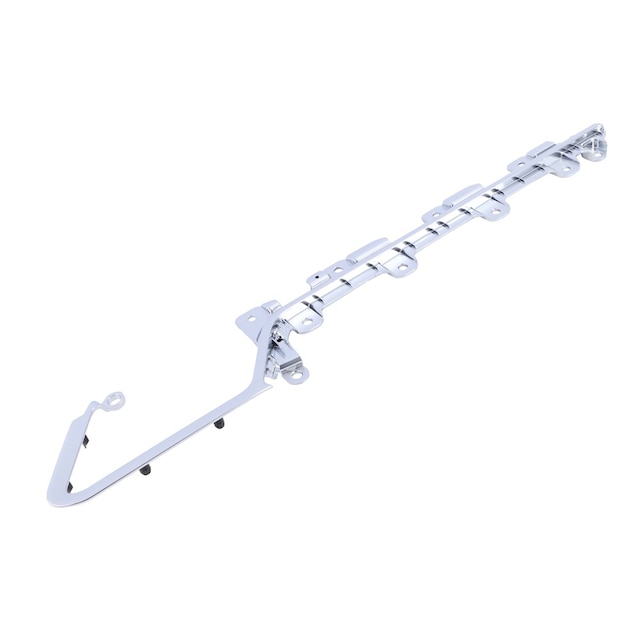 GM Genuine Parts Galvano Silver Rear Passenger Side Door Trim Panel Applique