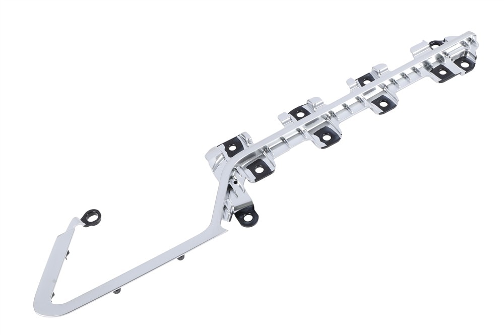 GM Genuine Parts Galvano Silver Rear Passenger Side Door Trim Panel Applique
