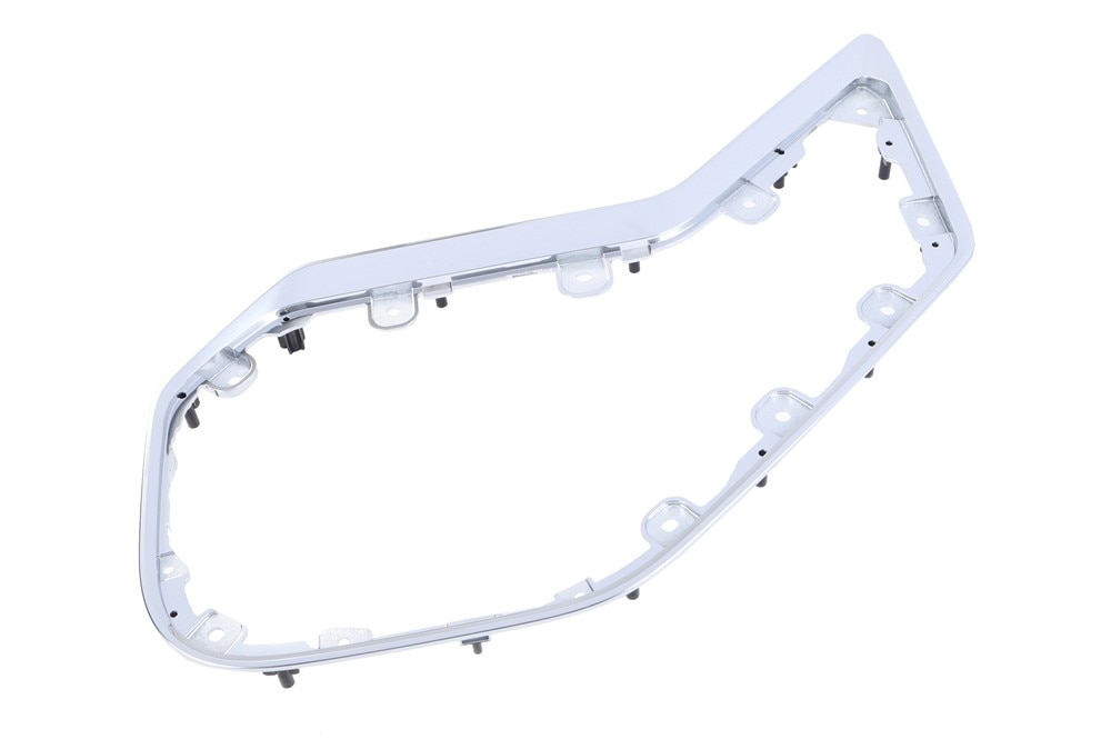 GM Genuine Parts Galvano Silver Driver Side Radio Front Side Door Speaker Grille Bezel