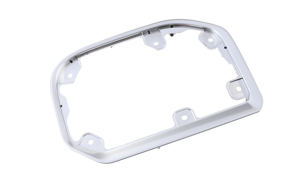 GM Genuine Parts Galvano Silver Radio Rear Passenger Side Door Speaker Grille Bezel